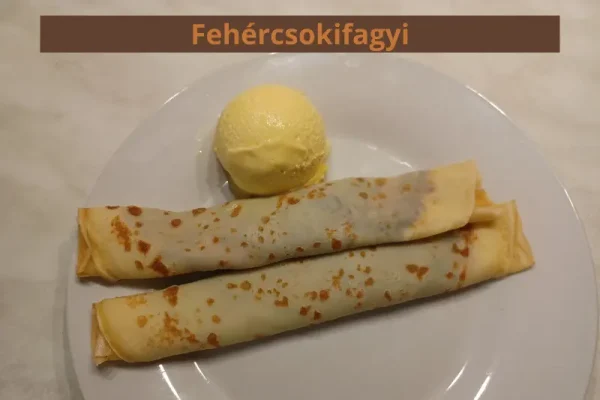 Fehércsoki fagylalt
