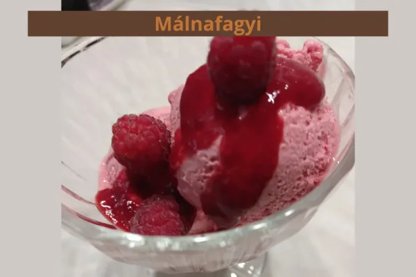 Málnafagylalt