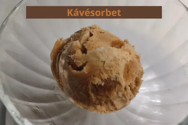 Kávésorbet
