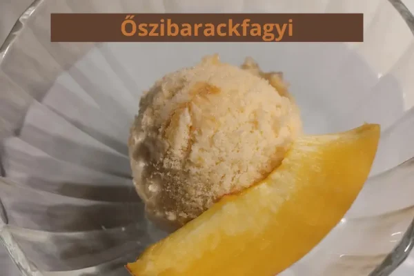 Őszibarackfagyi