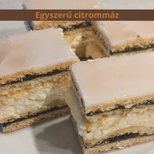 Egyszerű citrommáz